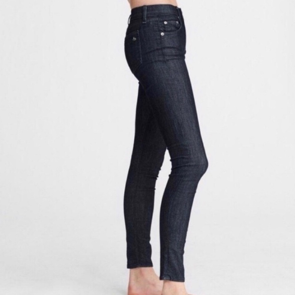 Rag & Bone | Mid Rise Skinny Jeans Indigo Stretch